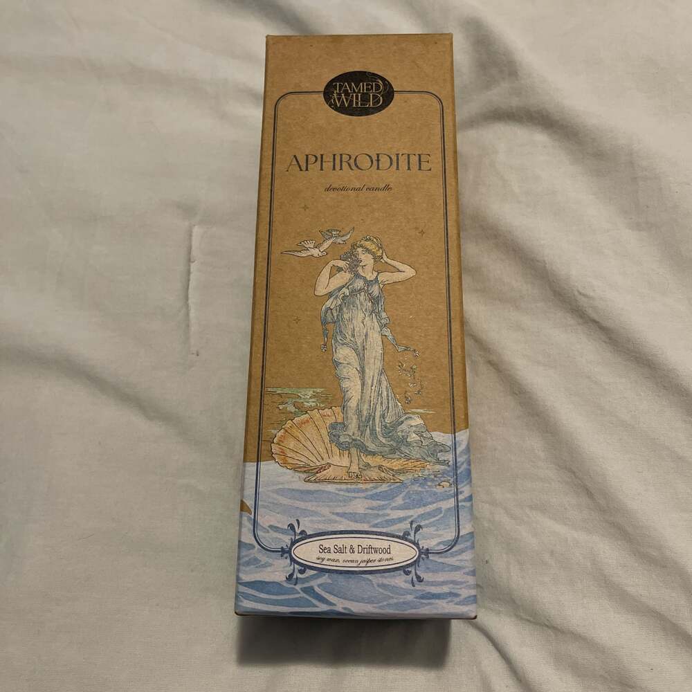 Aphrodite Ritual Candle • Goddess Candle • Self Love Spiritual Décor